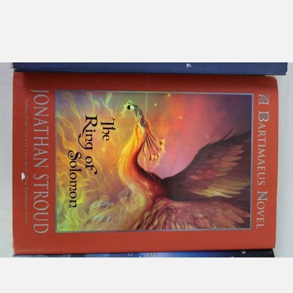 COMPLETE SERIES The Bartimaeus Trilogy JONATHAN STROUD Amulet Golems Eye HB LOT. - Picture 6 of 6